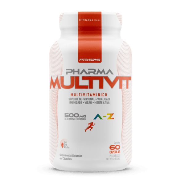 Multivitamínico Pharma Multivit (60 Cáps) - Fitpharma