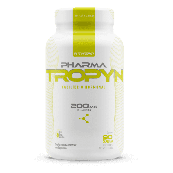 L-Arginina Pharma Tropyn (90 Cáps) - FitPharma