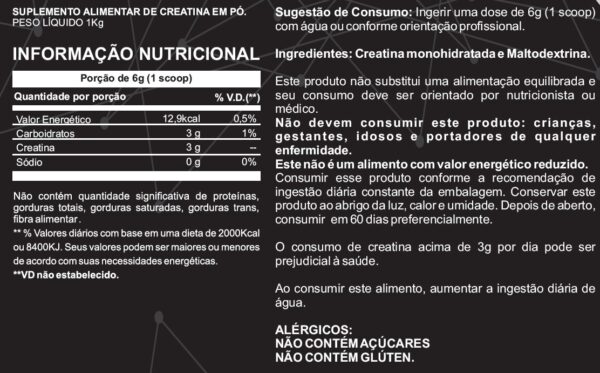 Kreat Creatine 1kg - Xpro Nutrition - Image 2